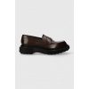 Kožené poltopánky ADIEU Type 182 pánske, hnedá farba, 182 type.182 EUR 44