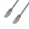 DATACOM Patch cord UTP Cat6 šedý 3m 1593