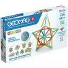 Geomag Supercolor Recycled: Magnetická stavebnica set - 93 ks
