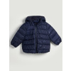 GAP Baby prešívaná bunda Tmavomodrá 0-6M Tmavomodrá Tmavomodrá