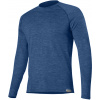 Pánské merino triko LASTING Atar modré Velikost: XXL