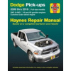 Dodge Pick-Ups 2009 Thru 2018 Haynes Repair Manual