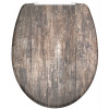 WC sedadlo Old Wood, softclose, odnímateľné, duroplast, 82368