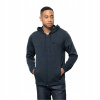 Jack Wolfskin Mikina zimná námornícka modrá. XL (Pánska polárna bunda Jack Wolfskin Navy XL)