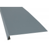Odkvapové lemovanie pod fóliu r.š. 208 mm pre škridlové krytiny - Standard, RAL 9006 Strieborná