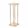 SucceBuy Stojan na svadobné kvety 4ks 20x20x60CM E-Cylinder Laminát Železo