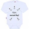 Body s potlačou New Baby Apa, menni fog! 80 (9-12m)
