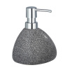 Dávkovač mýdla Wenko Pion Grey 0,36 l Keramika 11,5 x 14,5 x 9 cm