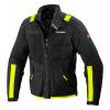 Bunda NET RUNNER H2OUT, SPIDI (čierna / žltá fluo) Velikost: XL