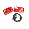 Elektrokabeláž prívesu 13pin / 5 m so svetlami FT-88 SET
