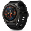 Remienok Techsuit QuickFit 26mm Garmin Fenix Obsidian cierna