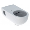 Geberit Selnova Comfort Závesné WC Rimfree 700x355mm pre imobilných Biele, oblé GEB 500.693.01.2