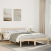 vidaXL Extra dlhá posteľ bez matraca 160x210 cm masívna borovica - Hnedá - 162876-58657