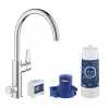 GROHE Blue Pure BauCurve filtrácia+ C výtok, Chróm 30385000 GRO 30385000