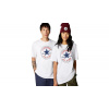 Tričko Converse biele CON T SHIRT CHUCK PATCH CORE TEE 10025459 A03 Veľkosť XL