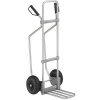 Hliníková rudla na vrecia s lyžinou ,lopata na balíky š x h 430 x 250 mm, hliník EUROKRAFTpro