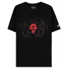 World of Warcraft Azeroth Horde Men's short sleeved T-Shirt black