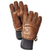 Rukavice HESTRA Leather Fall Line - brown Veľkosť: 10