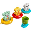LEGO® DUPLO® 10965 Zábava vo vani : Plávajúci vláčik so zvieratkami