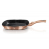 Berlingerhaus Pánev grilovací s mramorovým povrchem 28 cm Rosegold Metallic Line BH-1521