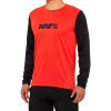 100% RIDECAMP Long Sleeve Jersey Red/ Black - XL
