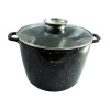 Hrniec, kastrol - Hlboký hrniec s mramorované vrstvou 28 cm EH-7625 (Hrniec, kastrol - Hlboký hrniec s mramorované vrstvou 28 cm EH-7625)