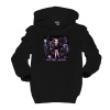 Detská mikina s kapucňou s potlačou Wednesday Addams dětské Černá XL 12/13 let