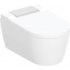 Geberit AQUACLEAN SELA závěsné WC s bidetovým sedátkem, SoftOpening, TurboFlush, KeraTect, bílá/chrom