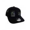 Šiltovka trucker s priedušnou sieťkou – čierna