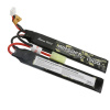 Gens Ace - Acepow Electronics Co. Ltd Airsoft Gens Ace LiPo – 2S 1300mAh 7,4V 2S1P (25C), Mini Tamiya Plug