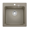 Blanco Naya 5 Silgranitový drez, 52x51 cm, tartufo 526584