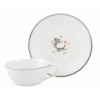 Meissen - Cosmopolitan Ming Dragon - set 2 ks, šálka + podšálka na čaj