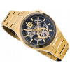 PÁNSKE HODINKY BULOVA 98A178 AUTOMATIC GOLD 100 M