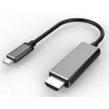 PremiumCord KU31HDMI08 káblový adaptér 1,8 m HDMI typu A (štandard) USB typu C čierny