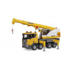 BRUDER 3571 Autožeriav Scania Super 560R Liebherr so svetelným a zvukovým modulom