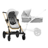 BRITAX SET Kočík Seed Papilio Copper, Black/Grey Melange