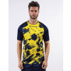 SHIRT ART INTERLOCK M/C dres žltá-modrá 3XL