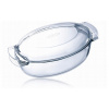 Pyrex Pekáč forma varné sklo s pokrievkou 39x22,5 cm