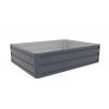 ROJAPLAST GB-F Vyvýšený záhon 120 x 90 cm sivý