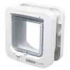 SureFlap 4-cestné dvierka na mikročip 21 x 21 cm - biele