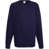 F.O.L. | Lightweight Raglan Sweat, Pánska raglánová mikina, modrá Deep Navy, XL