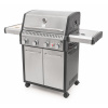Plynový gril G21 Alabama Silver BBQ Premium Line, 5 hořáků + zdarma redukční ventil