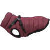 PIROU zimná bunda s postrojom, sangria - 27 cm