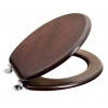 Aqualine AQUALINE WC sedátko, orech 1705-11