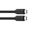 Kábel CZ (2.0), USB C- USB C, 1m, čierny, Avacom, blistr, max. 480Mbps DCUS-TPCC-P10B