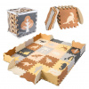 Pěnové puzzle na zem s dinosaury 30 x 30 x 1 cm 36 ks (920692)