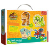 TREFL BABY Puzzle Dinosaury 4v1