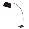 ACA DECOR Stojacia lampa LENNON max. 60W/E27/230V/IP20, čierna