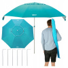 NILS CAMP Slnečník NC7822 XL 190 cm tyrkysový