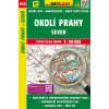 Okolí Prahy - sever 1:40 000